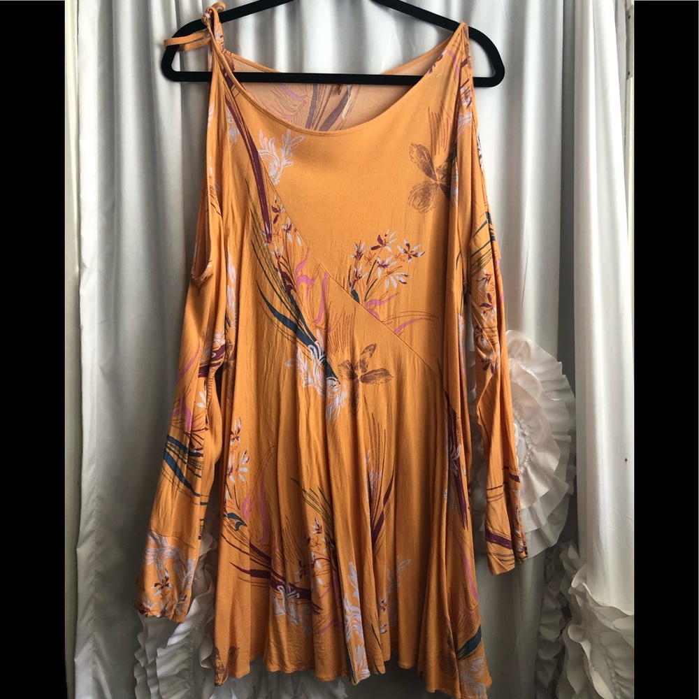 Free People open shoulder dress